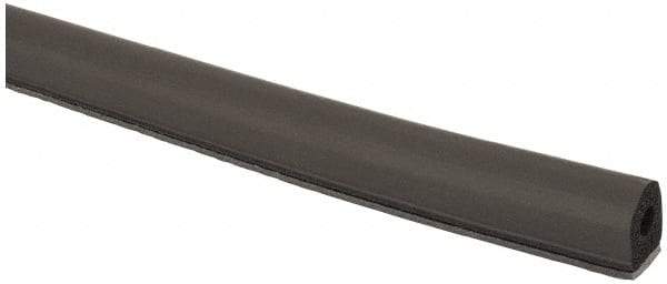 TRIM-LOK - 1/2 Inch Thick x 1/2 Wide x 100 Ft. Long, EPDM Rubber D Section Seal with Tape - Makers Industrial Supply