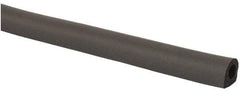 TRIM-LOK - 1/2 Inch Thick x 1/2 Wide x 100 Ft. Long, EPDM Rubber D Section Seal with Acrylic - Makers Industrial Supply