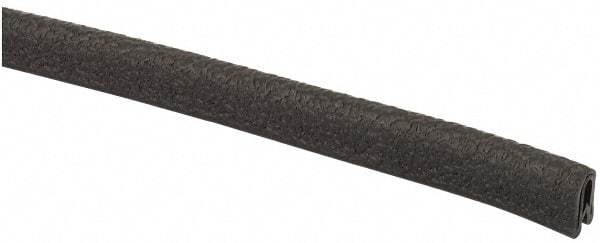 TRIM-LOK - 1/32 Inch Thick x 0.2 Wide x 250 Ft. Long, EPDM Rubber Edge Trim - Leather Texture - Makers Industrial Supply