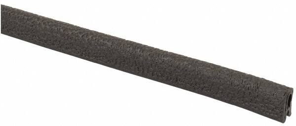 TRIM-LOK - 1/16 Inch Thick x 0.23 Wide x 250 Ft. Long, EPDM Rubber Edge Trim - Leather Texture - Makers Industrial Supply