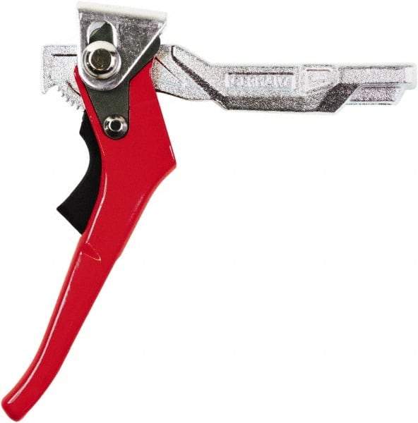 Bessey - 1,450 Lb Clamping Pressure, Steel, Ratcheting Handle, SLV Bar & Pipe Clamping Arm - 4-3/4" Throat Depth - Makers Industrial Supply