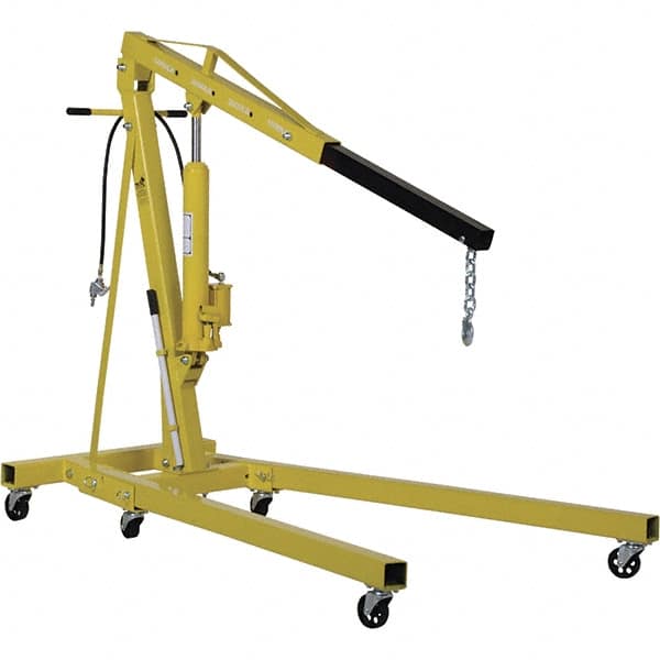 Vestil - 4,000 Lb Load Capacity, Steel Shop Crane - 5' 5/64" Span - Makers Industrial Supply