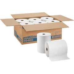 Georgia Pacific - Hard Roll of 1 Ply White Paper Towels - 10" Wide, 800' Roll Length - Makers Industrial Supply