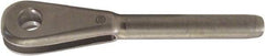 Loos & Co. - 7/32" Fork End - Stainless Steel - Makers Industrial Supply