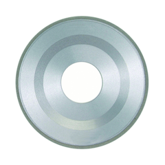 4 x 1/2 x 1-1/4" - 1/8" Abrasive Depth - 180 Grit - Type 12V9 Diamond Dish Wheel - Makers Industrial Supply