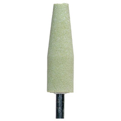 ‎3/4″ × 2-1/2″ 1/4″ Spindle Quantum Mounted Point A1 80 Grit Ceramic Alumina - Makers Industrial Supply