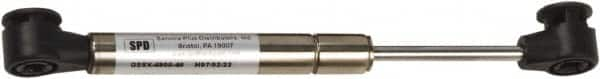 Associated Spring Raymond - 0.394" Rod Diam, 0.866" Tube Diam, 70 Lb Capacity, Gas Spring - Extension, 36.3" Extended Length, 15.2" Stroke Length, Metal Ball Socket, Uncoated Piston - Makers Industrial Supply