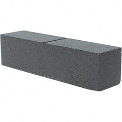 Made in USA - 80 Grit Silicon Carbide Rectangular Roughing Stone - Hard Grade, 2" Wide x 8" Long x 2" Thick - Makers Industrial Supply