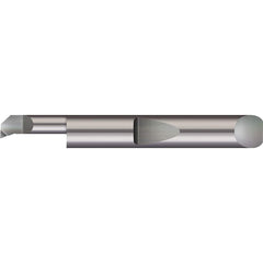 Micro 100 - Boring Bars; Minimum Bore Diameter (Decimal Inch): 0.4600 ; Maximum Bore Depth (Decimal Inch): 1.6000 ; Material: Solid Carbide ; Boring Bar Type: Boring ; Shank Diameter (Decimal Inch): 0.5000 ; Shank Diameter (Inch): 1/2 - Exact Industrial Supply