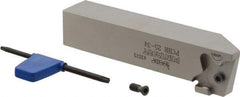 Iscar - External Thread, 0.3937" Max Depth of Cut, 1.5mm Min Groove Width, 135mm OAL, Right Hand Indexable Grooving Cutoff Toolholder - 25mm Shank Height x 25mm Shank Width, PENTA 34.. Insert Style, PCH Toolholder Style, Series PentaCut - Makers Industrial Supply