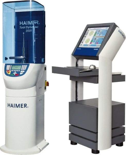 HAIMER - 43" Long x 32" Wide x 32" High, 32" Diam Capacity, 120V Power Source, Balancing Machine - 30" Height Measuring Capacity, HSK, SK, BT, CAT, BBT, Capto, KM - Makers Industrial Supply