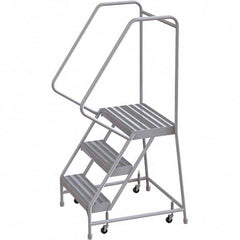 TRI-ARC - Rolling & Wall Mounted Ladders & Platforms Type: Rolling Warehouse Ladder Style: Rolling Safety Ladder - Makers Industrial Supply