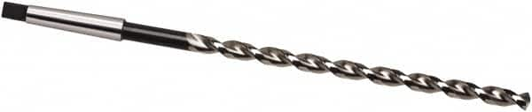 Guhring - 31/64", 1MT 130° Point High Speed Steel Taper Shank Drill Bit - Makers Industrial Supply