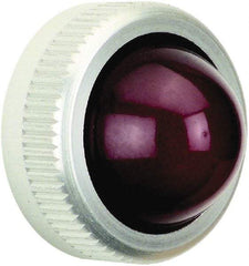 Schneider Electric - Round Pilot and Indicator Light Lens - Red - Makers Industrial Supply