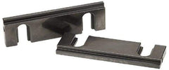 Snap Jaws - 6" Wide x 1-3/4" High x 1/2" Thick, Step Vise Jaw - Steel, Fixed Jaw, Compatible with 6" Vises - Makers Industrial Supply