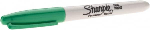 Dymo - Green Permanent Marker - Fine Felt Tip, AP Nontoxic Ink - Makers Industrial Supply