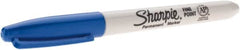 Dymo - Light Blue Permanent Marker - Fine Felt Tip, AP Nontoxic Ink - Makers Industrial Supply