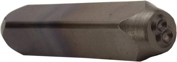 C.H. Hanson - 5/8" Character Size, 8 Character, Heavy Duty Individual Steel Stamp - Makers Industrial Supply