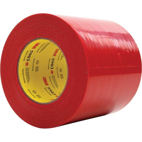 3M - 60 Yd x 5" x 7.5 mil Red Polyethylene Cloth Duct Tape - Makers Industrial Supply