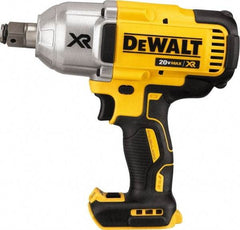 DeWALT - 3/4" Drive 20 Volt Mid-Handle Cordless Impact Wrench & Ratchet - 400/900/1,200 RPM, 0 to 2,400 BPM, 700 Ft/Lb Torque, Lithium-Ion Batteries Not Included - Makers Industrial Supply