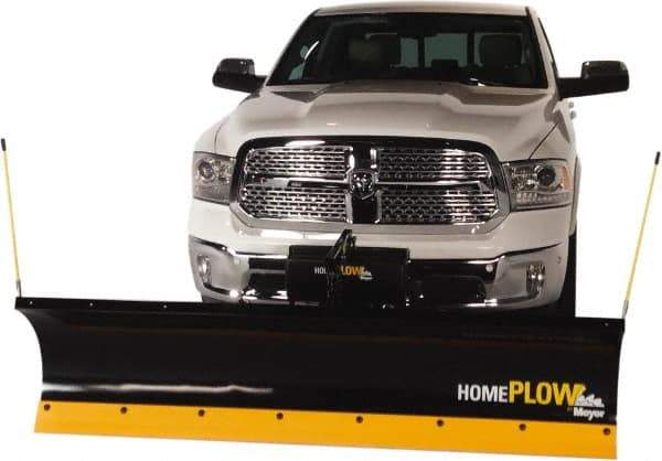 Meyer Products - 90" x 48" Personal Hydraulic Snow Plow - For Class 3, 2" Front Receiver Hitches - Makers Industrial Supply