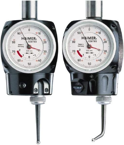 HAIMER - Positioning Indicators Type: Dial Positioning Indicator Point Diameter (mm): 5.00 - Makers Industrial Supply