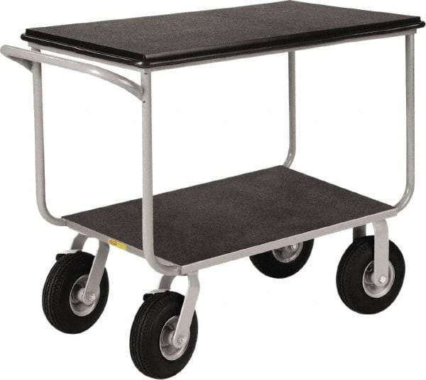 Little Giant - 1,000 Lb Capacity, 22" Wide x 39" Long x 35" High Instrument Cart - 2 Shelf, Steel - Makers Industrial Supply