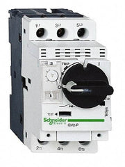 Schneider Electric - 25 Amp, 690 VAC at 50/60 Hz, 3 Pole, Bolt On, Clip Motor Circuit Breaker - Thermal Magnetic Trip, Multiple Breaking Capacity Ratings, 97mm Deep x 89mm High x 45mm Wide - Makers Industrial Supply