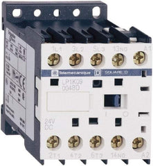 Schneider Electric - 4 Pole, 12 Coil VDC, 16 Amp at 690 VAC and 20 Amp at 440 VAC, Nonreversible IEC Contactor - BS 5424, CSA, IEC 60947, NF C 63-110, RoHS Compliant, UL Listed, VDE 0660 - Makers Industrial Supply