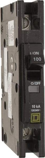 Square D - 100 Amp, 240 VAC, 1 Pole, Panel Mount Miniature Circuit Breaker - 14-2 AWG - Makers Industrial Supply