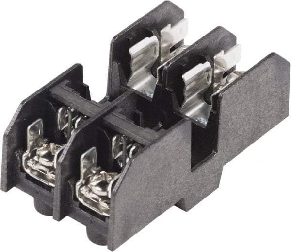 Square D - 2 Pole, 600 Volt, 30 Amp, Surface Mount Fuse Holder - Compatible with CC Class Fuse - Makers Industrial Supply