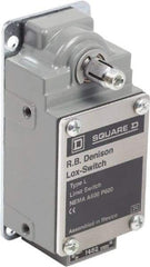 Square D - DPST, 2NO, 600 Volt Screw Terminal, Rotary Spring Return Actuator, General Purpose Limit Switch - 1, 2, 4, 12, 13 NEMA Rating, IP67 IPR Rating - Makers Industrial Supply