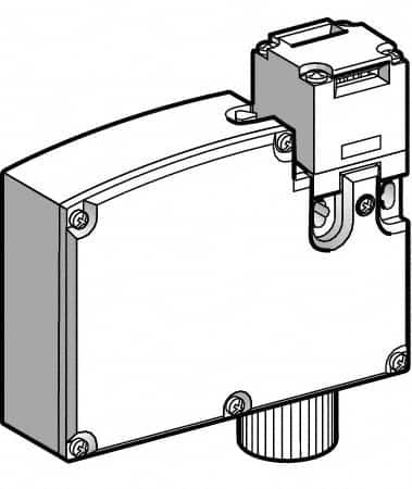 Telemecanique Sensors - NO/NC Configuration, Multiple Amp Level, Plastic Key Safety Limit Switch - 110mm Wide x 33mm Deep x 94mm High, IP67 Ingress Rating - Makers Industrial Supply