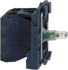 Schneider Electric - 110-120 V Red Lens LED Indicating Light - Screw Clamp Connector, Vibration Resistant - Makers Industrial Supply