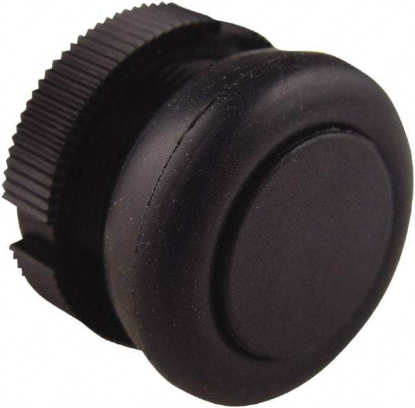 Square D - Pushbutton Switch Head - Black, Round Button - Makers Industrial Supply