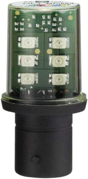 Schneider Electric - White, Visible Signal Replacement LED Bulb - For Use with Beacon, Indicator Bank - Makers Industrial Supply