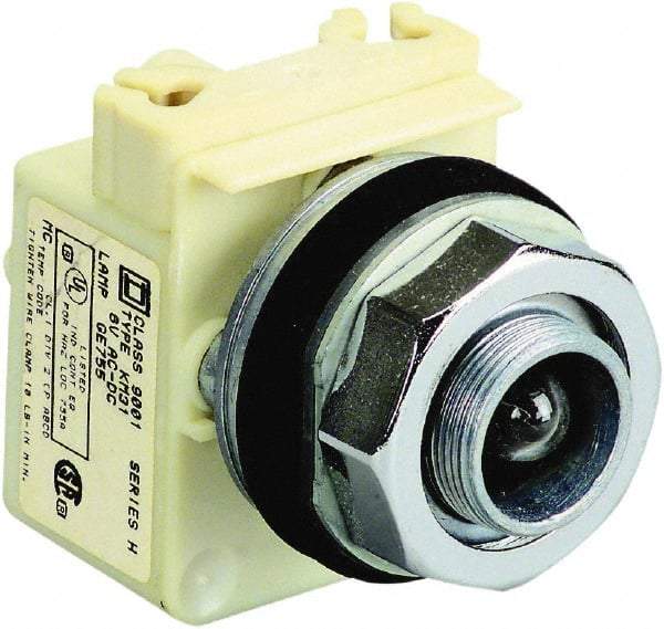 Schneider Electric - 480 VAC Indicating Light - Screw Clamp Connector - Makers Industrial Supply