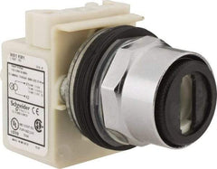 Schneider Electric - 1.18 Inch Mount Hole, 2 Position, Pushbutton Operated, Selector Switch Only - Maintained (MA), Weatherproof and Dust and Oil Resistant - Makers Industrial Supply