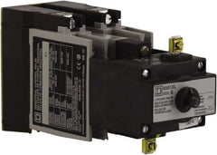 Square D - Electromechanical Screw Clamp General Purpose Relay - 10 Amp at 600 VAC, 2NO, 110 VAC at 50 Hz & 120 VAC at 60 Hz - Makers Industrial Supply