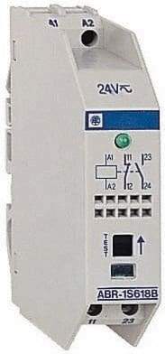 Schneider Electric - 8 Milliamp, NO/NC Configuration, Interface Relay Module - DIN Rail Mount, 23 to 104°F, 115 to 127 VAC - Makers Industrial Supply