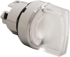 Schneider Electric - 22mm Mount Hole, 2 Position, Handle Operated, Selector Switch - White, Maintained (MA), Illuminated, Shock, Vibration and Water Resistant - Makers Industrial Supply