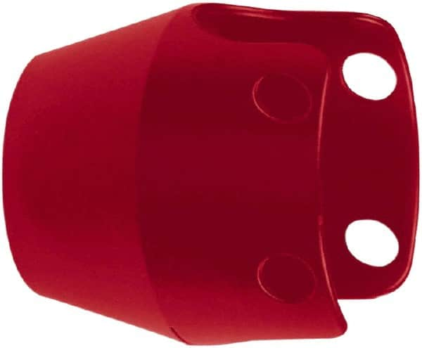 Schneider Electric - Extended Mushroom Head Pushbutton Switch Guard - Red - Makers Industrial Supply