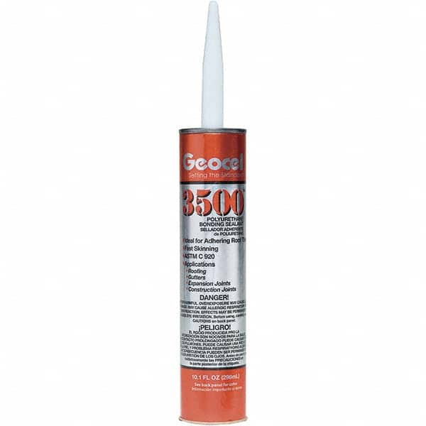 Geocel - 10.1 oz Tube Gray Urethane Sealant - Outdoor - Makers Industrial Supply