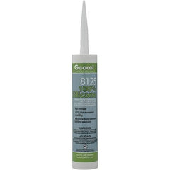 Geocel - 10.3 oz Tube White Silicone Cure Sealant - Outdoor - Makers Industrial Supply