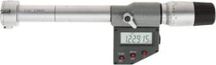 SPI - 1" to 1.2", IP65, Carbide Face Chrome Plated Finish, Electronic Inside Micrometer - 0.00005" Resolution, 0.00016" Accuracy, 90" Gage Depth - Makers Industrial Supply