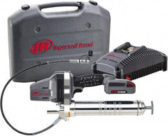 Ingersoll-Rand - 6,250 Max psi, Flexible Battery-Operated Grease Gun - 14 oz (Cartridge) Capacity, Includes Battery & Battery Charger - Makers Industrial Supply