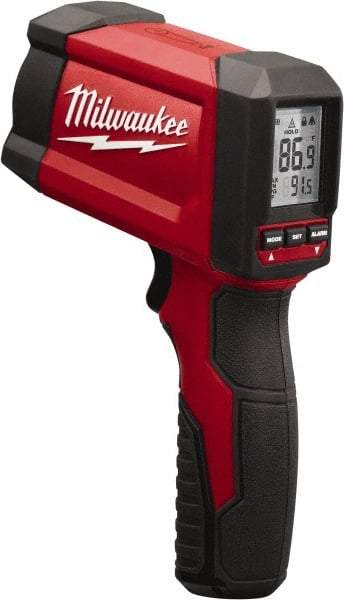 Milwaukee Tool - -18 to 550°C (-22 to 1022°F) Laser - 12:1 Distance to Spot Ratio - Makers Industrial Supply