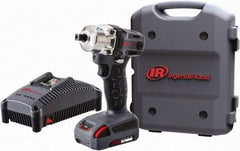 Ingersoll-Rand - 1/2" Drive 20 Volt Pistol Grip Cordless Impact Wrench & Ratchet - 1,900 RPM, 2,900 BPM, 160 Ft/Lb Torque, 1 Lithium-Ion Battery Included - Makers Industrial Supply