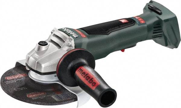 Metabo - 6" Wheel Diam, 9,000 RPM, Cordless Angle & Disc Grinder - 5/8-11 Spindle, 18 Volts - Makers Industrial Supply