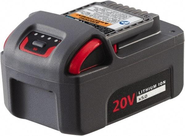 Ingersoll-Rand - 20 Volt Lithium-Ion Power Tool Battery - 5 Ahr Capacity, 170 min Charge Time, Series IQV - Makers Industrial Supply